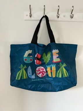 Foodland Hawaii x Suzanne Jennerich Limited Edition Nylon Tote Bag NWOT